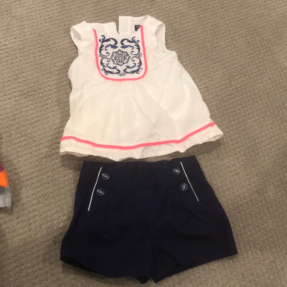Shorts and top